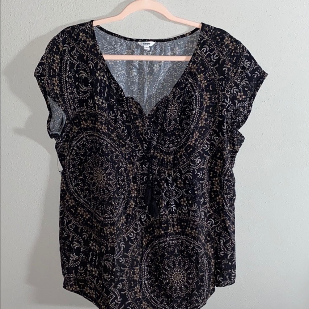 (3/$15 Sale) Spring/Summer Boho Blouse